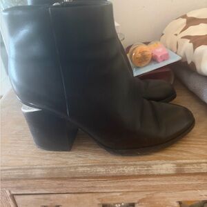 Alexander Wang Black Ankle Booties